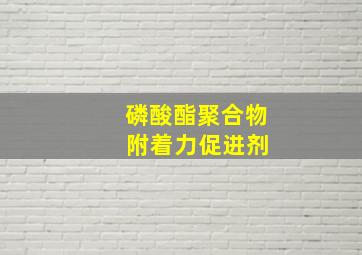 磷酸酯聚合物 附着力促进剂